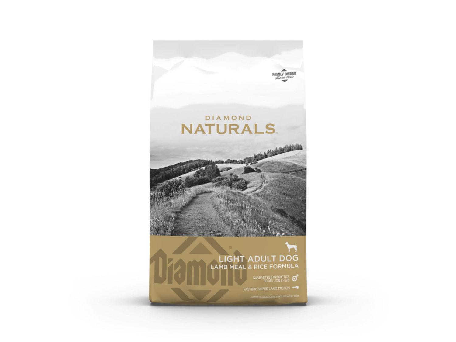 Diamond Naturals Light Adult Dog Food – 30-lb Bag