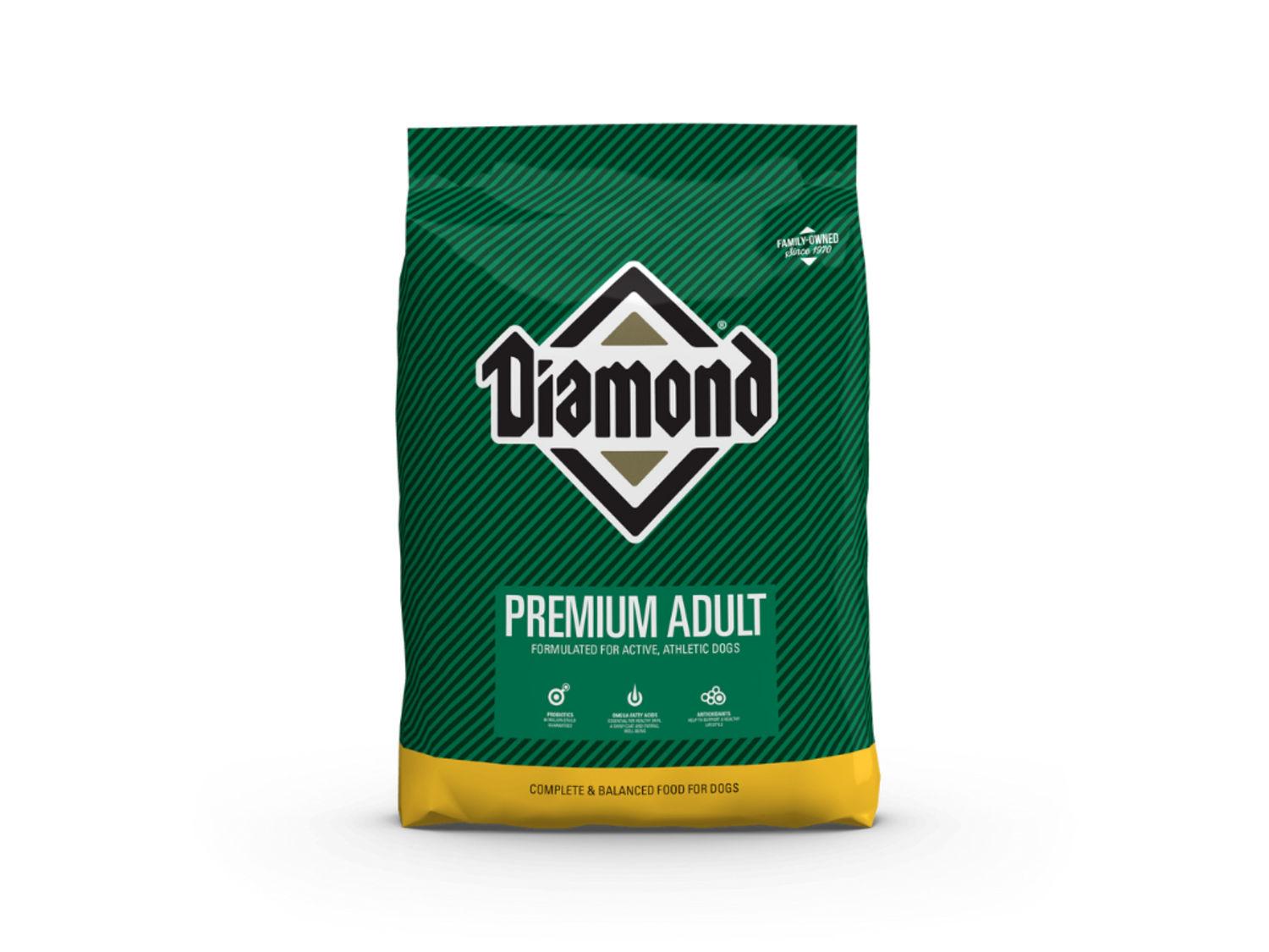 Diamond Premium Adult Formula Dry Dog Food, 50-lb bag