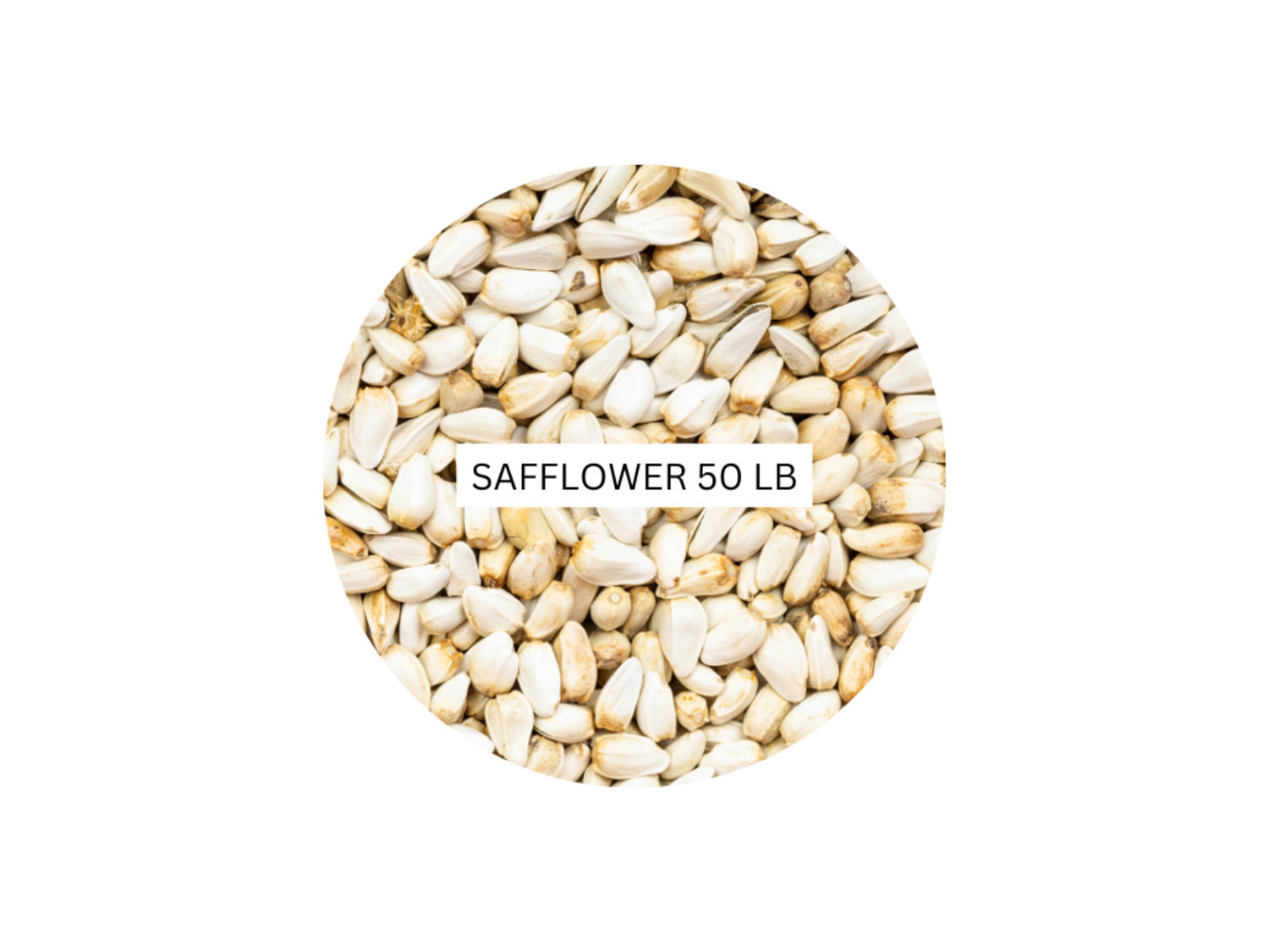 Safflower Wild Bird Food, 50-Lb