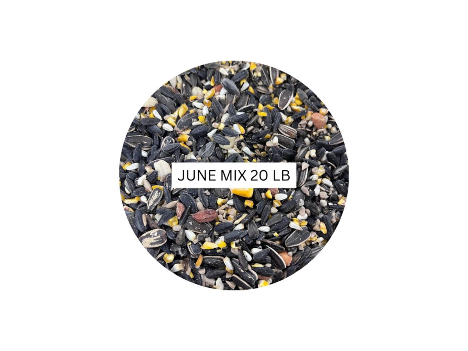 June Wild Bird Seed Blend Mix – 20 LB