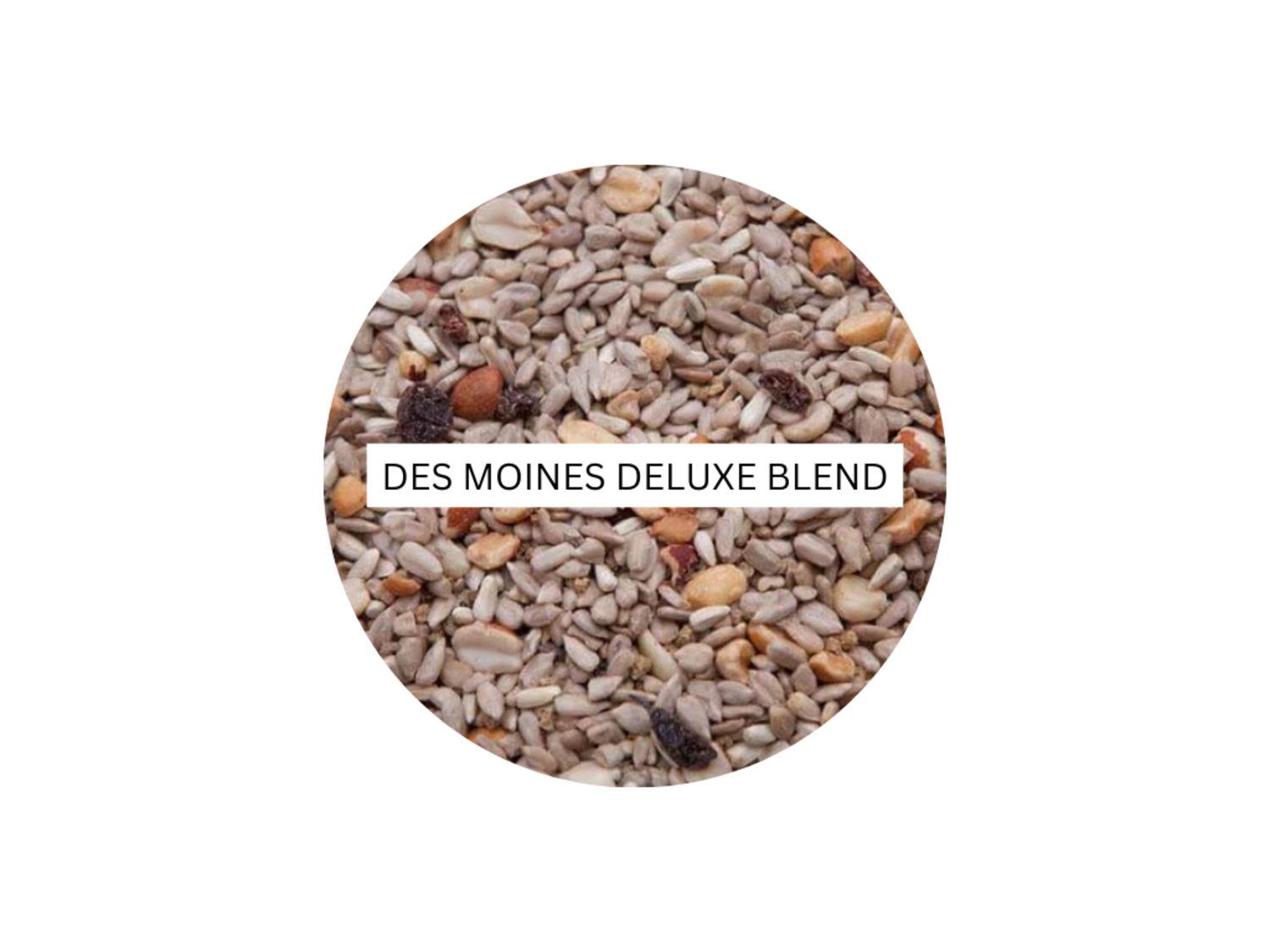 Des Moines Deluxe Blend Wild Bird Feed – 20-lb Bag