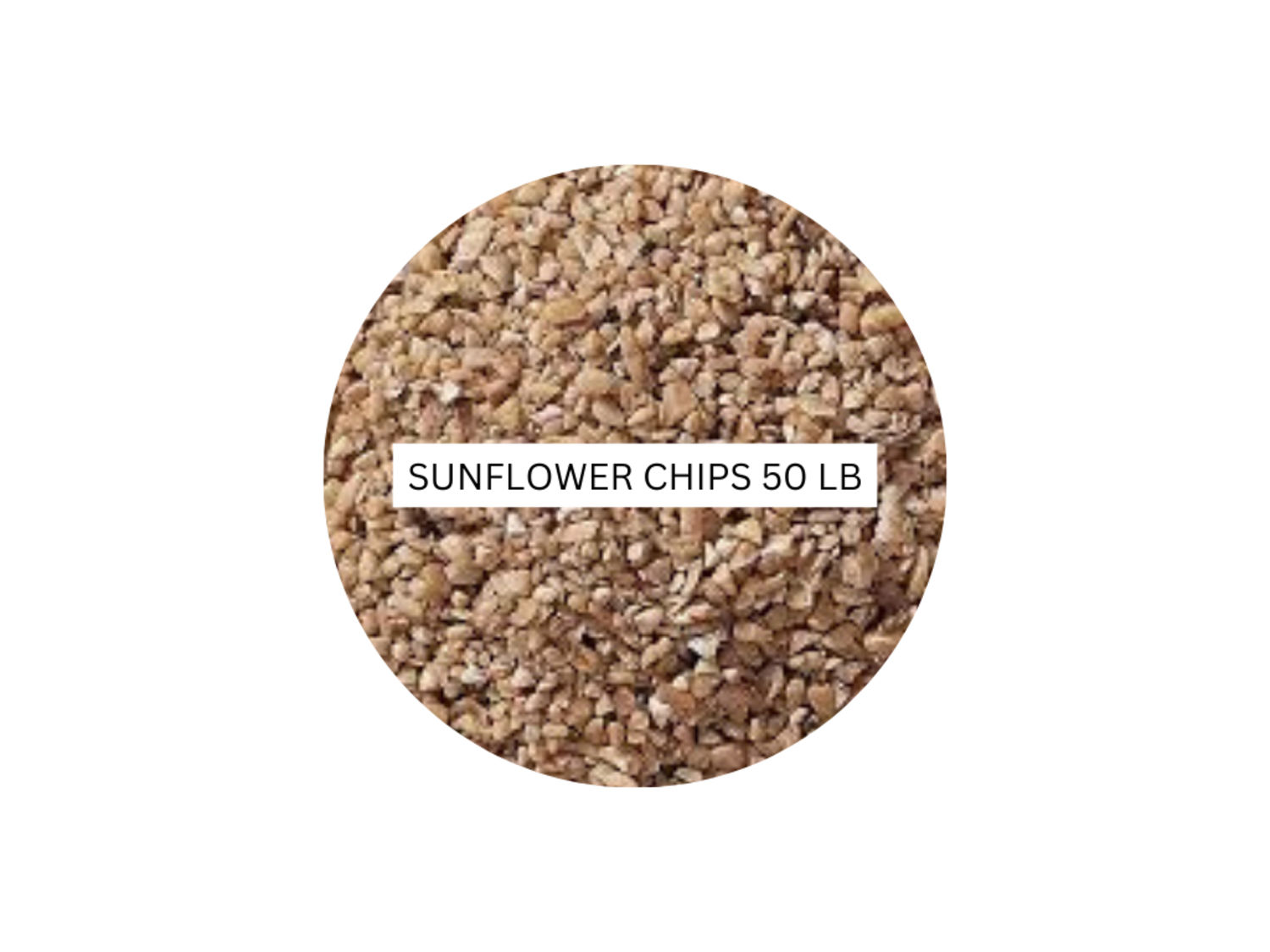 Sunflower Chips Wild Bird Feed – 50-lb Bag